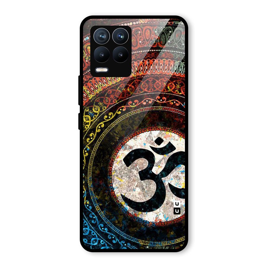 Culture Om Design Glass Back Case for Realme 8