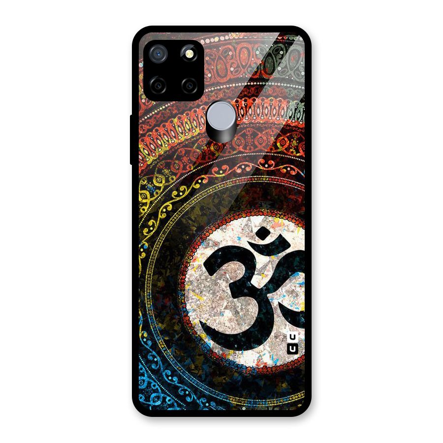 Culture Om Design Glass Back Case for Realme Narzo 20