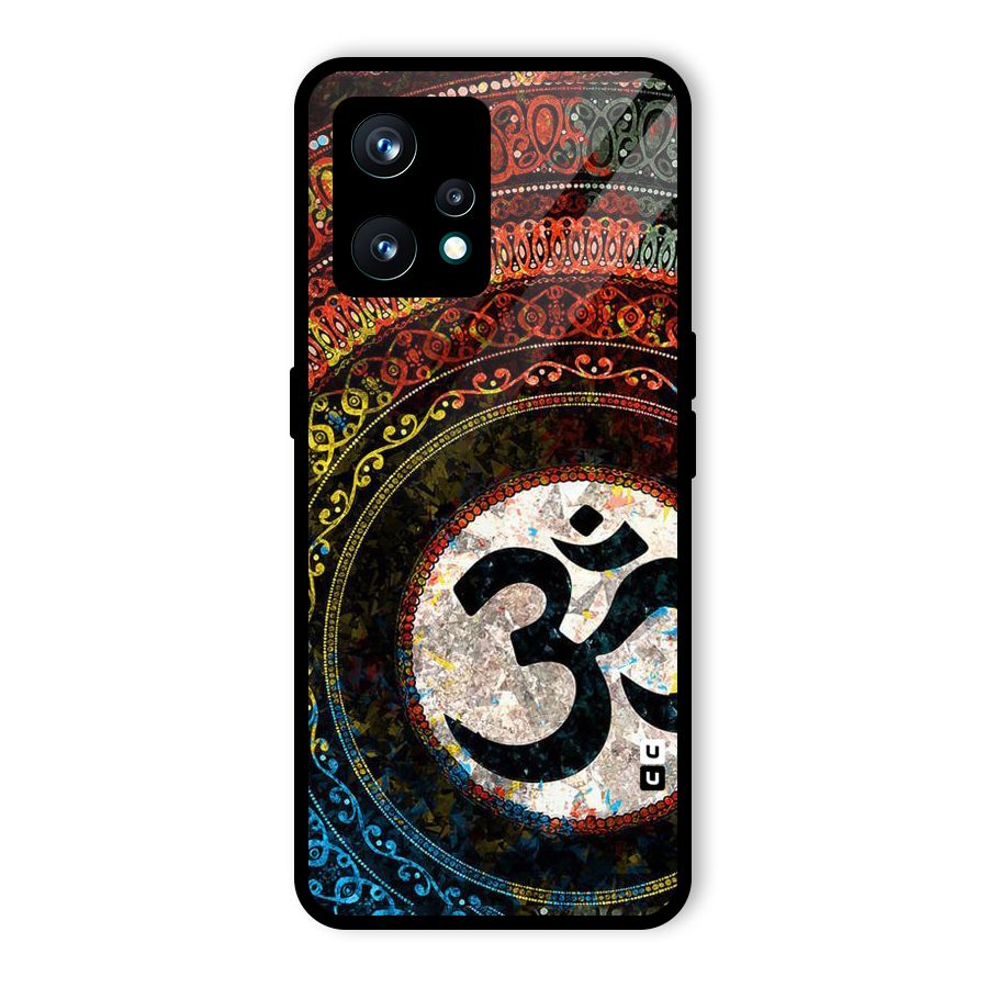 Culture Om Design Glass Back Case for Realme Narzo 50 Pro