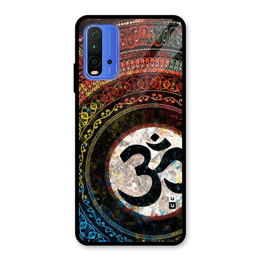 Culture Om Design Glass Back Case for Redmi 9 Power