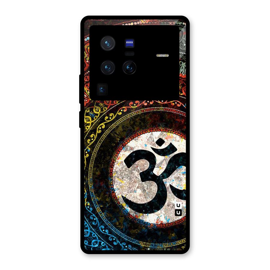 Culture Om Design Glass Back Case for Vivo X80 Pro