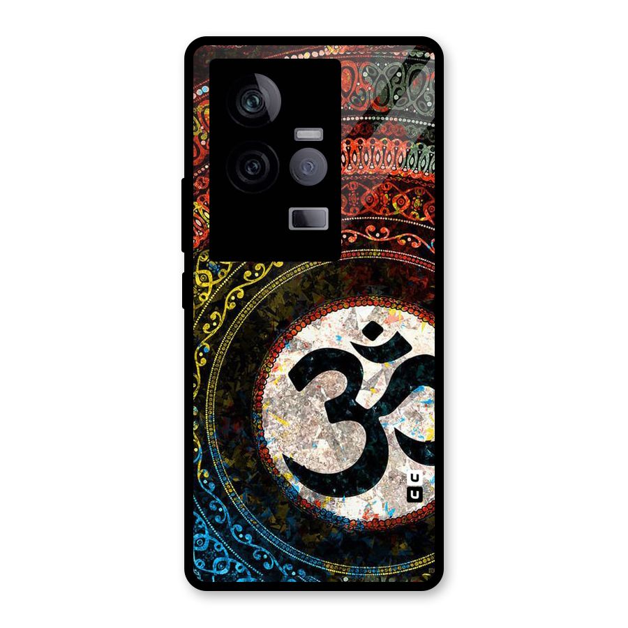 Culture Om Design Glass Back Case for Vivo iQOO 11 5G