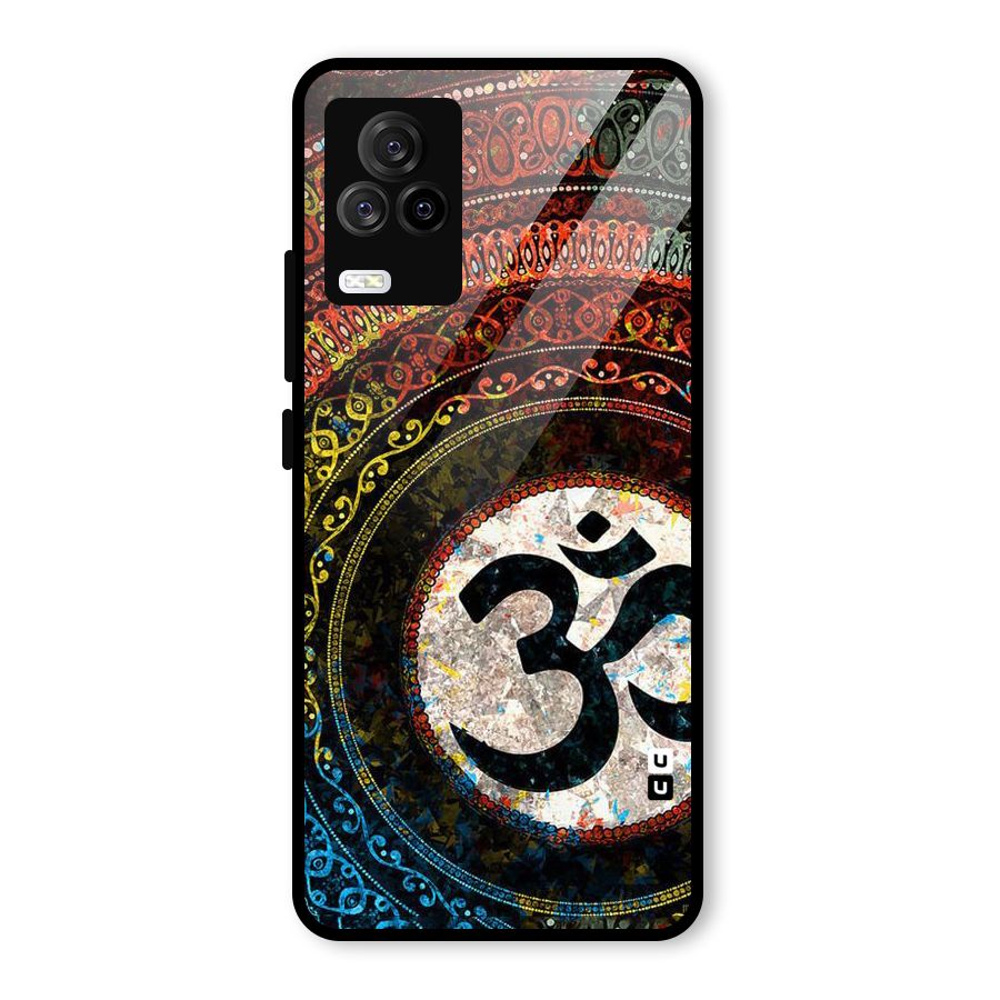 Culture Om Design Glass Back Case for Vivo iQOO 7 Legend 5G