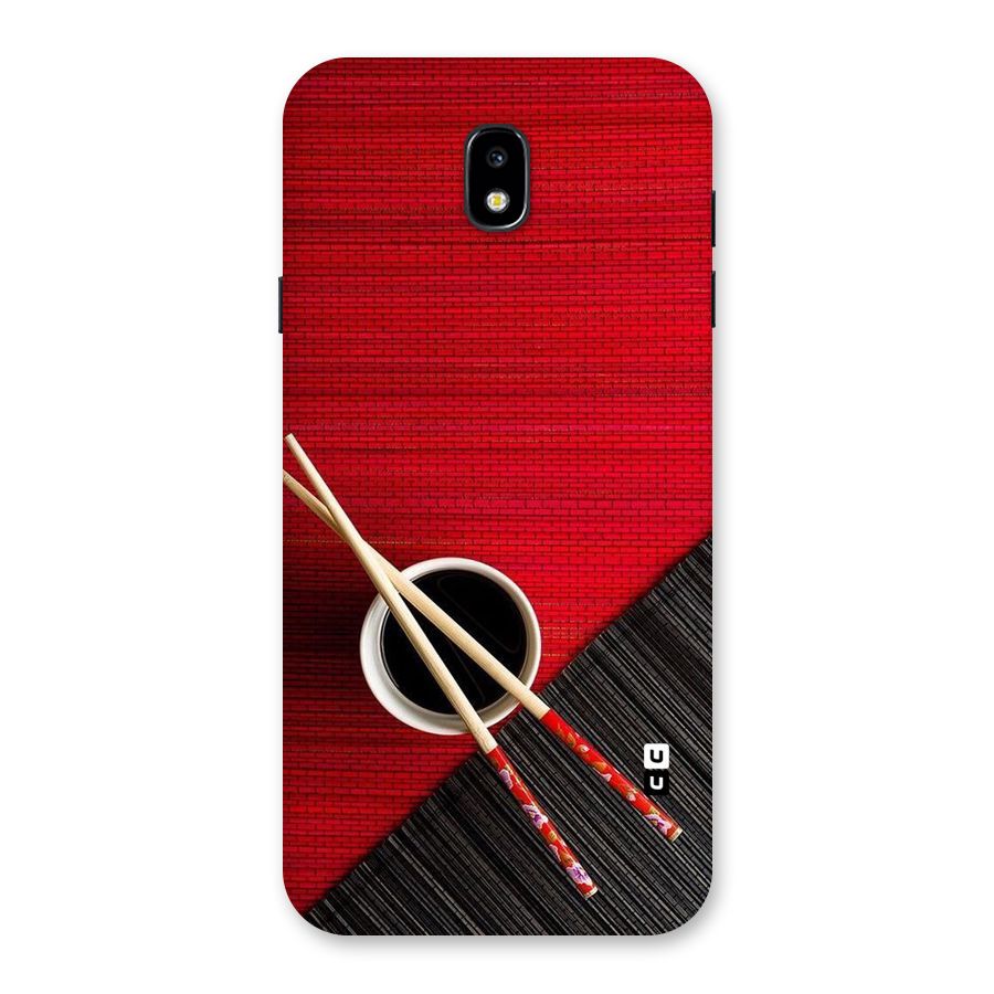 Cup Chopsticks Back Case for Galaxy J7 Pro