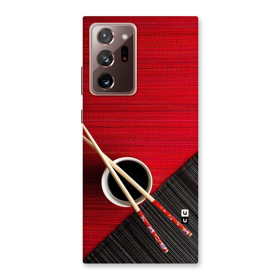 Cup Chopsticks Back Case for Galaxy Note 20 Ultra