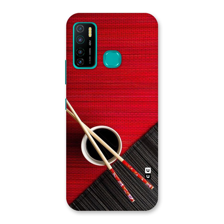 Cup Chopsticks Back Case for Infinix Hot 9 Pro