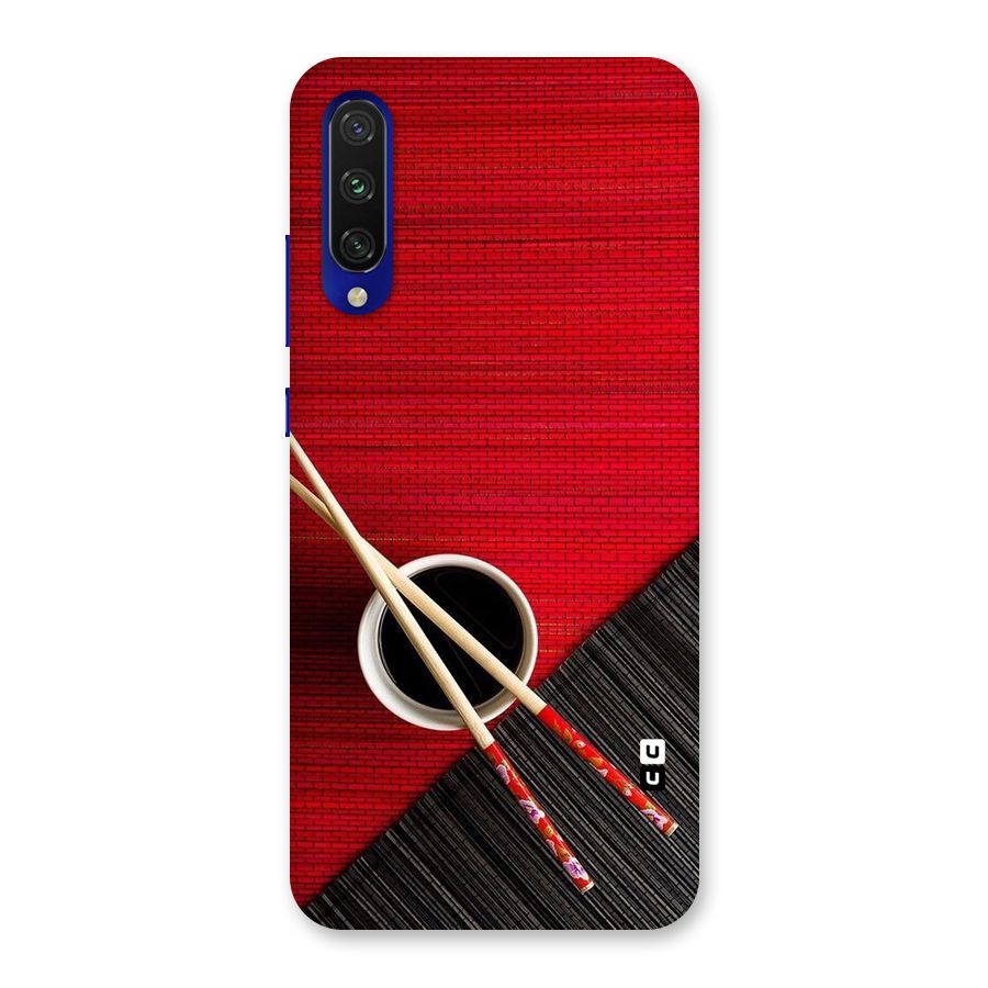 Cup Chopsticks Back Case for Mi A3