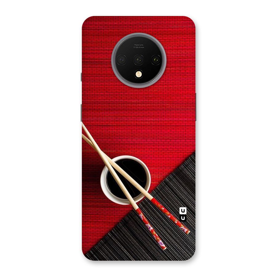 Cup Chopsticks Back Case for OnePlus 7T