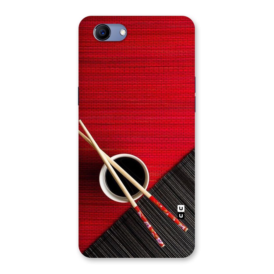 Cup Chopsticks Back Case for Oppo Realme 1