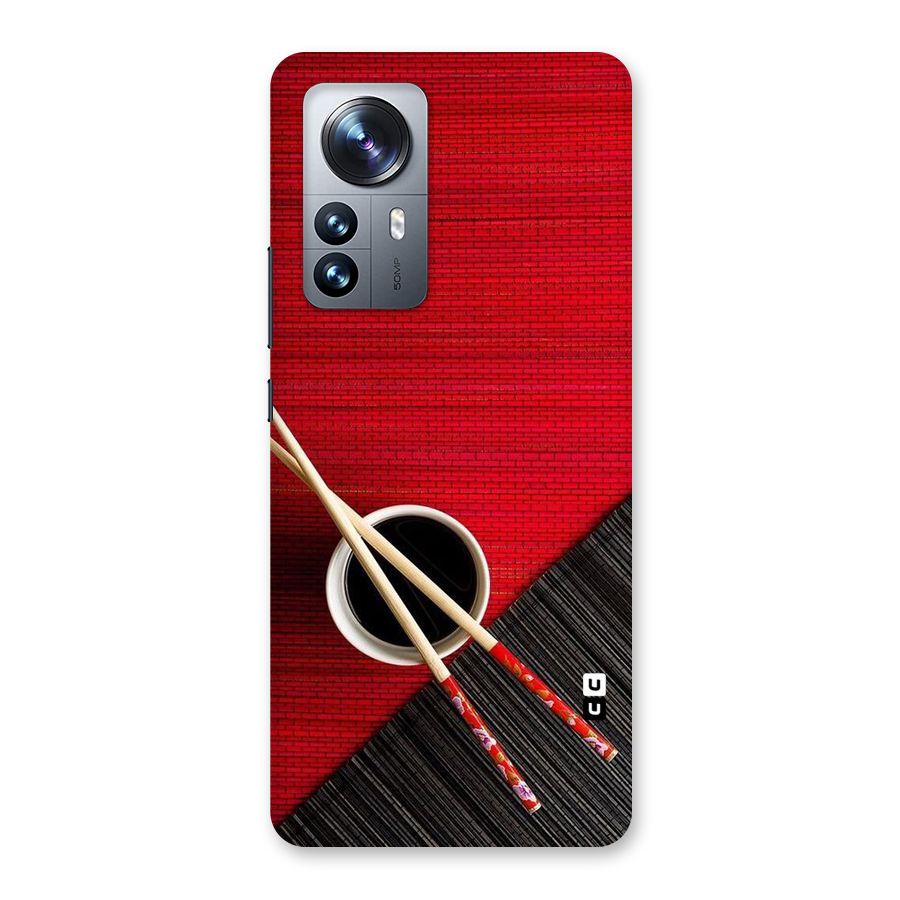 Cup Chopsticks Back Case for Xiaomi 12 Pro