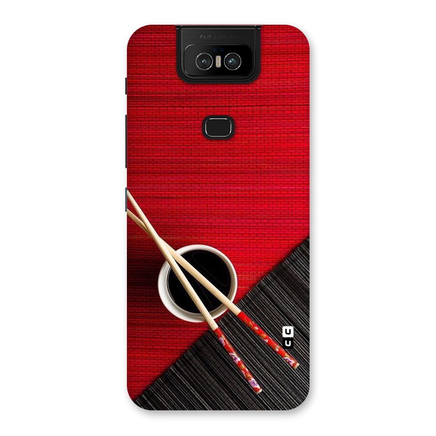 Cup Chopsticks Back Case for Zenfone 6z