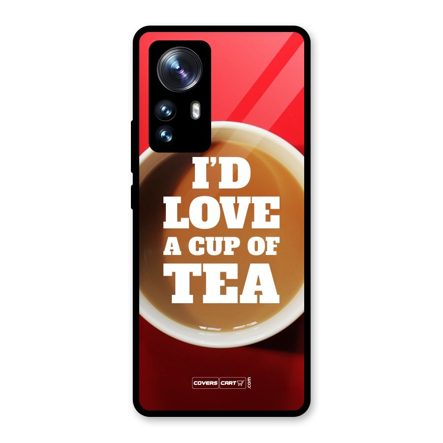 Cup of Tea Glass Back Case for Xiaomi 12 Pro