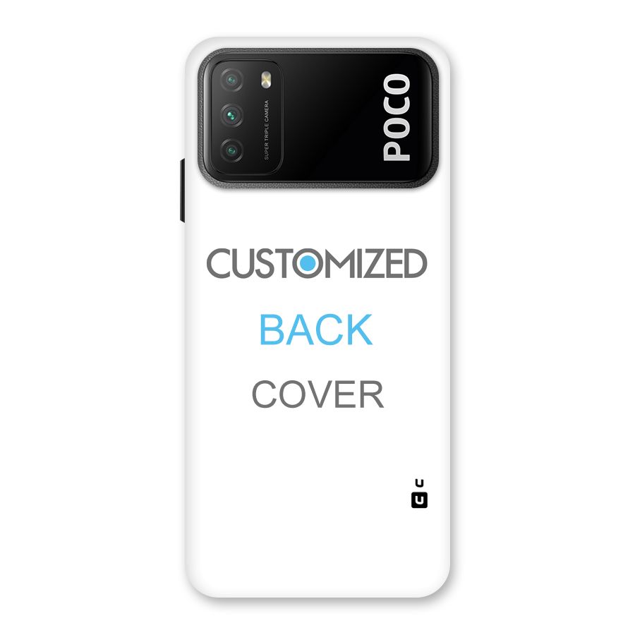 Customized Back Case for Poco M3