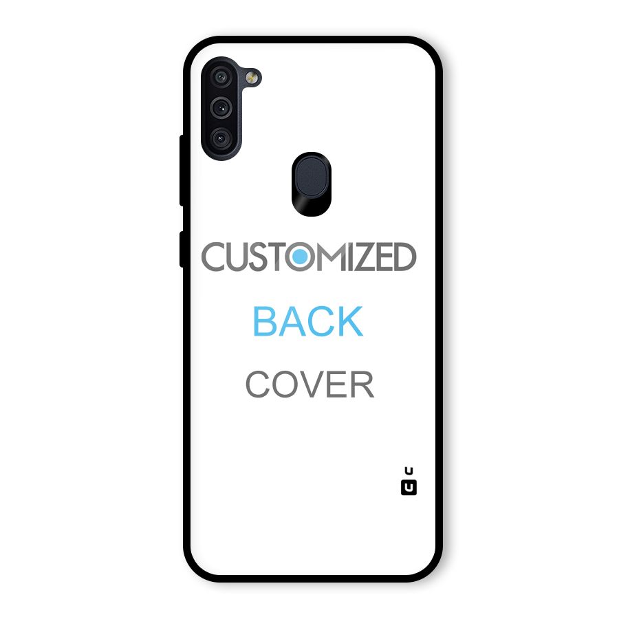Customized Glass Back Case for Galaxy M11