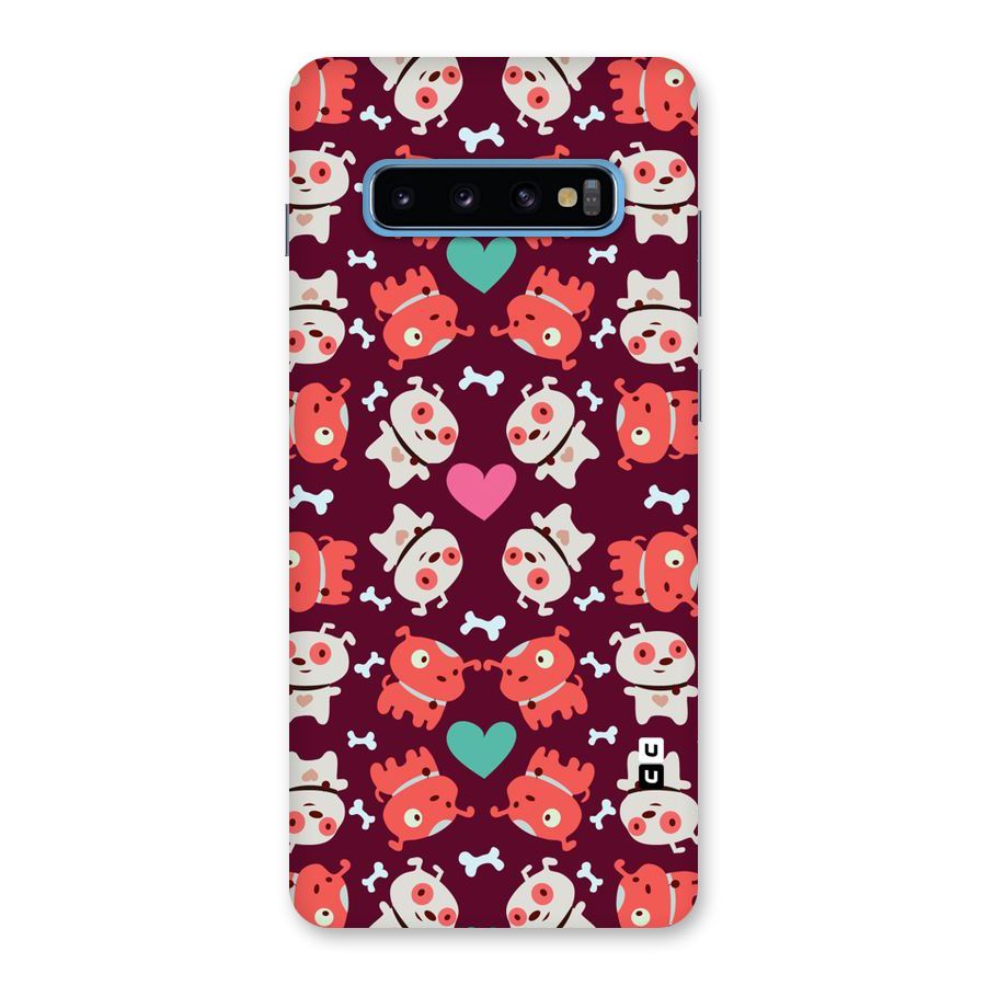 Cut Dog Design Back Case for Galaxy S10 Plus