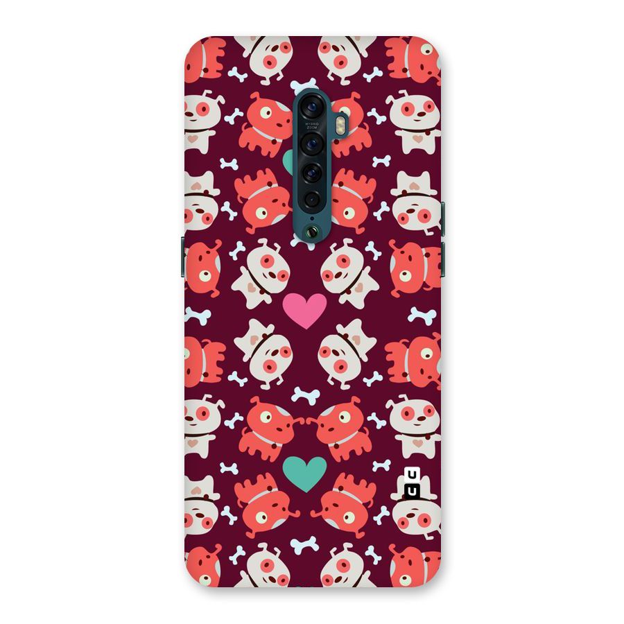 Cut Dog Design Back Case for Oppo Reno2