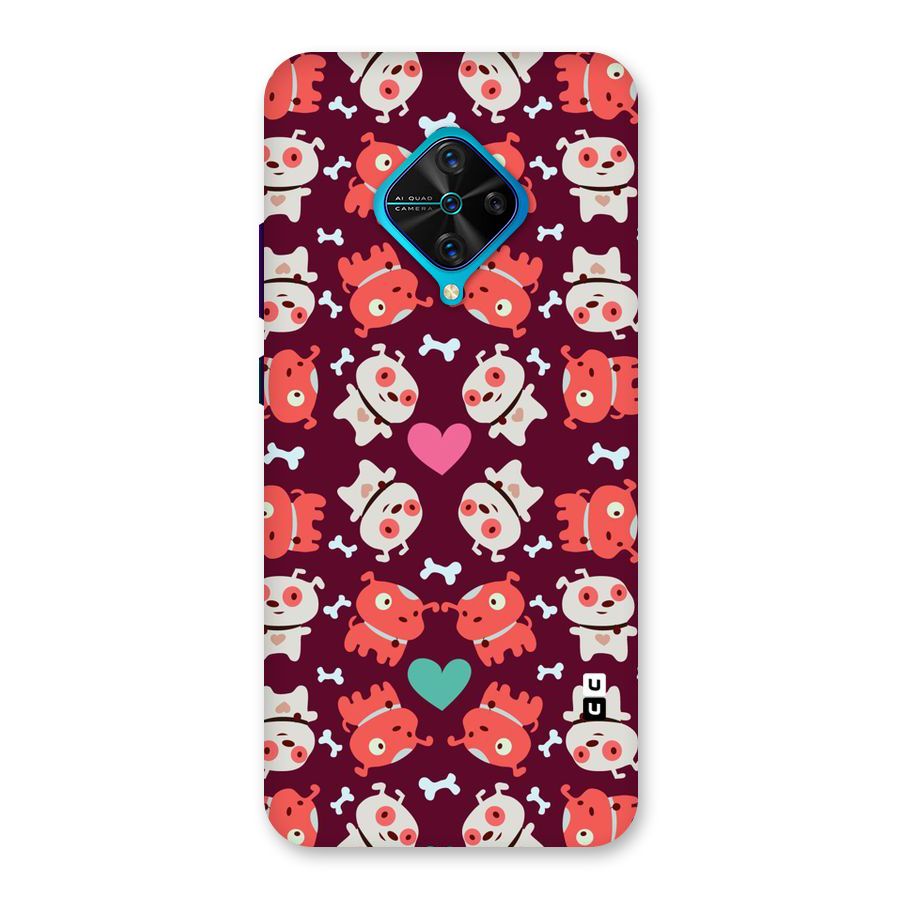 Cut Dog Design Back Case for Vivo S1 Pro