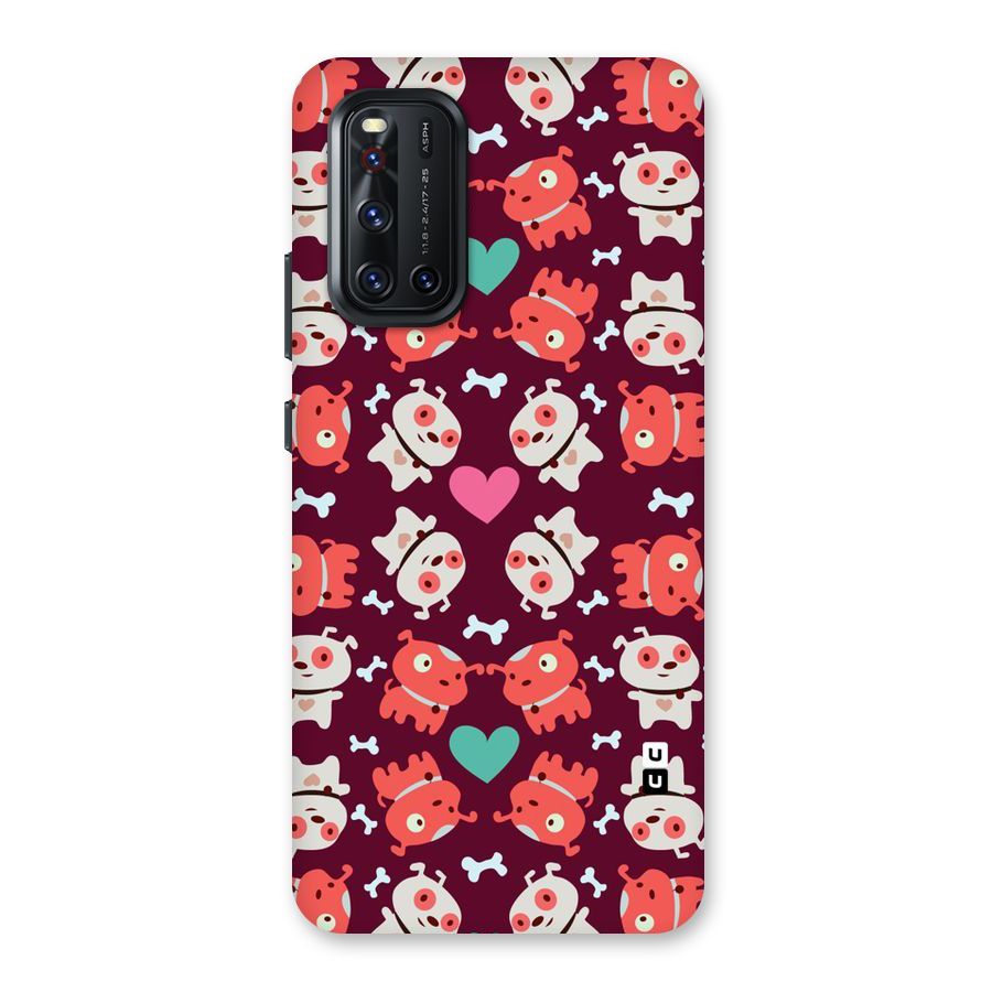 Cut Dog Design Back Case for Vivo V19