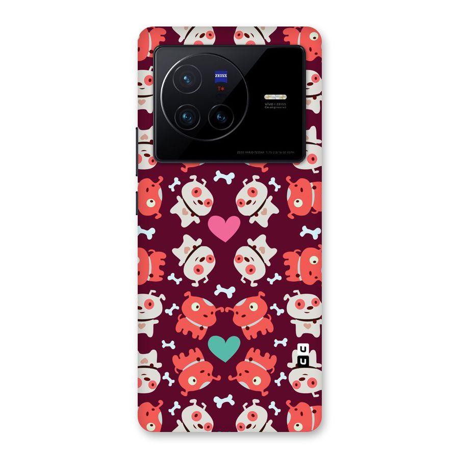 Cut Dog Design Back Case for Vivo X80