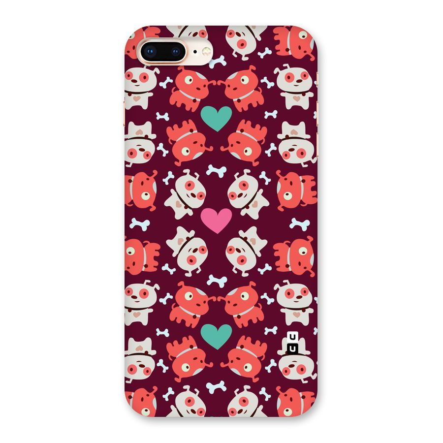 Cut Dog Design Back Case for iPhone 8 Plus