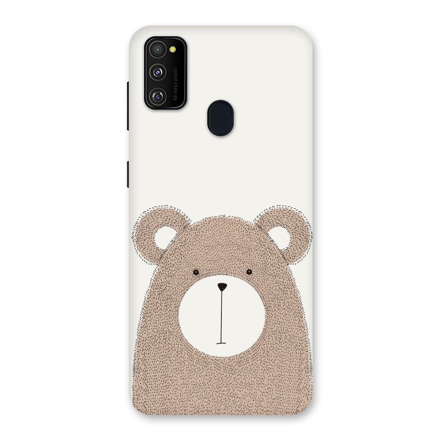 Cute Bear Back Case for Galaxy M30s