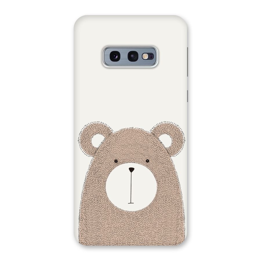 Cute Bear Back Case for Galaxy S10e