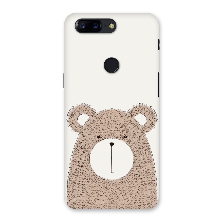 Cute Bear Back Case for OnePlus 5T