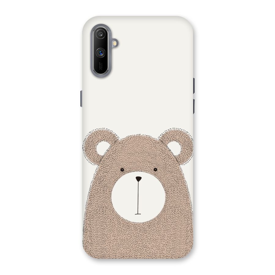 Cute Bear Back Case for Realme C3