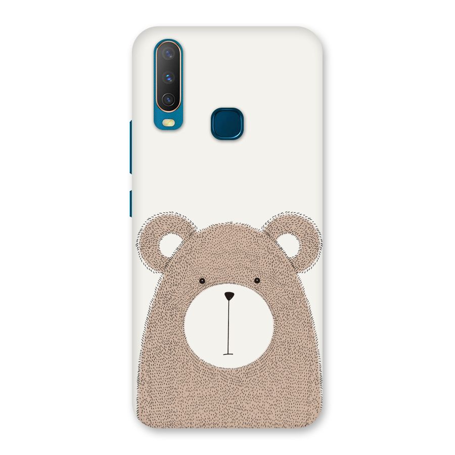 Cute Bear Back Case for Vivo Y15