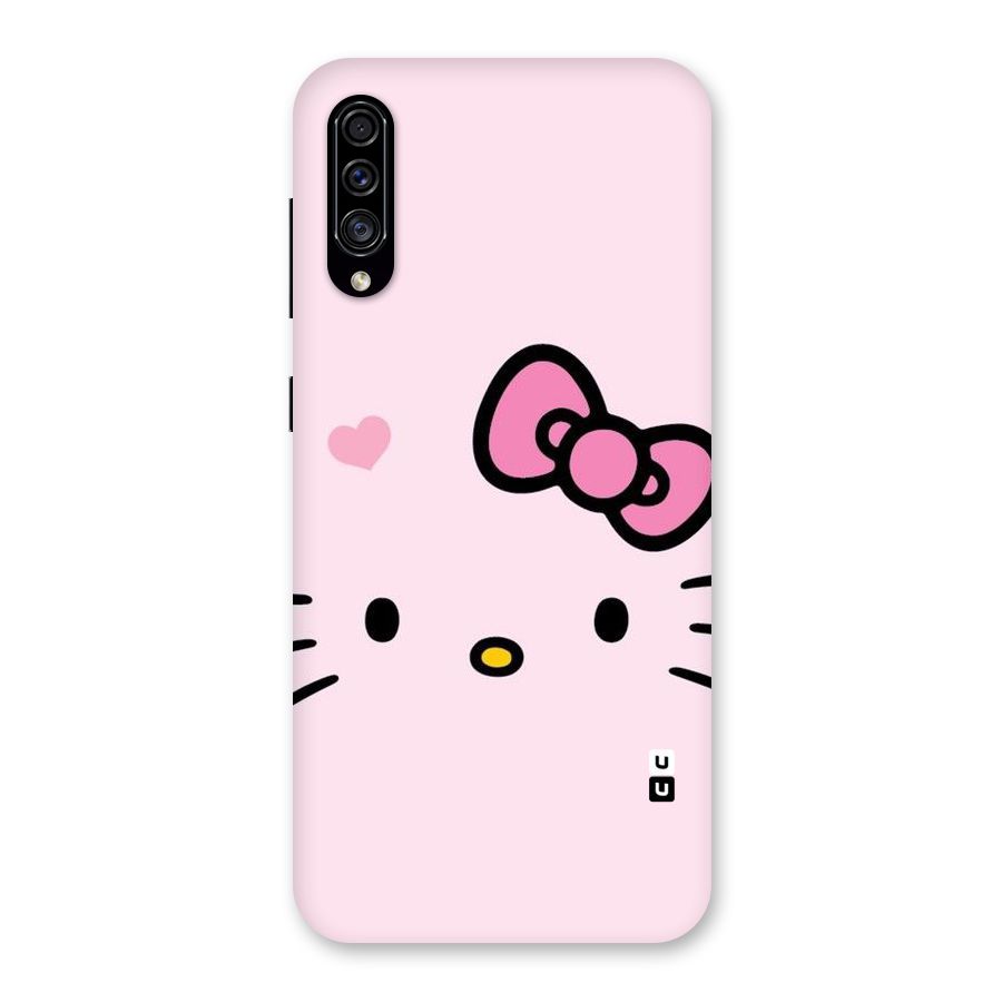 Cute Bow Face Back Case for Galaxy A30s