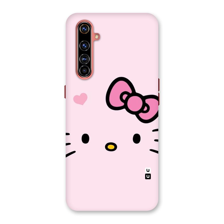 Cute Bow Face Back Case for Realme X50 Pro