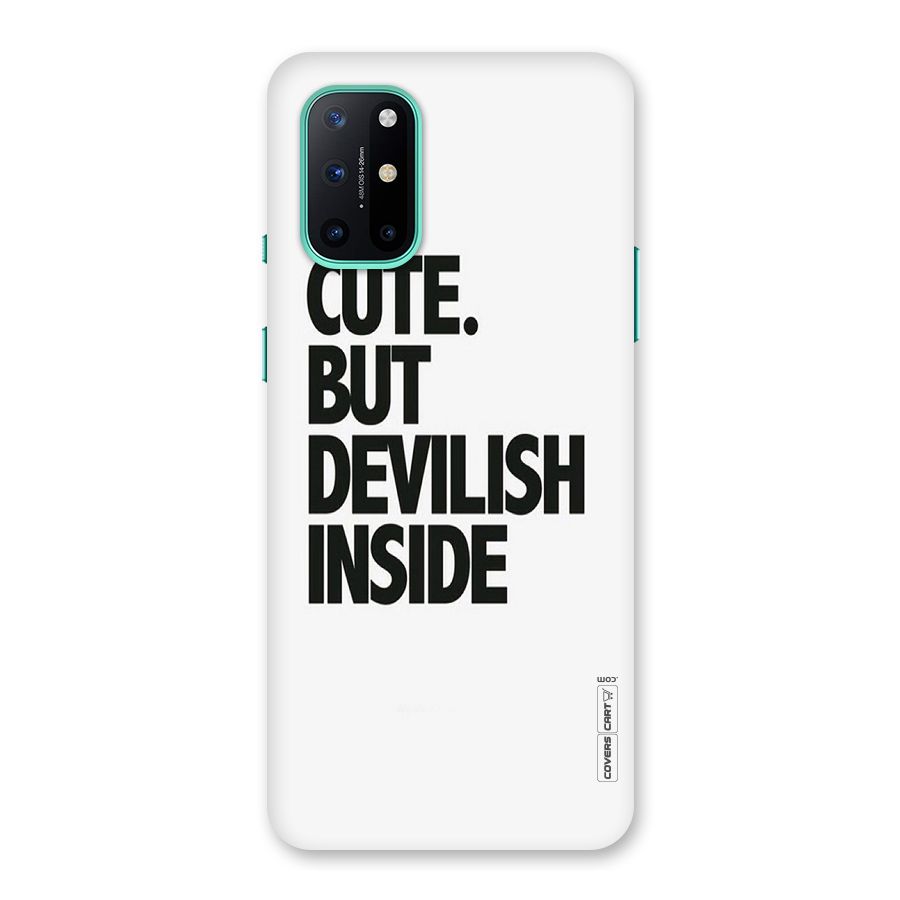 Cute But Devil Back Case for OnePlus 8T
