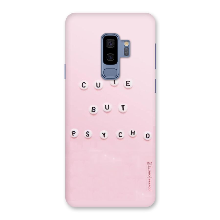 Cute But Psycho Back Case for Galaxy S9 Plus