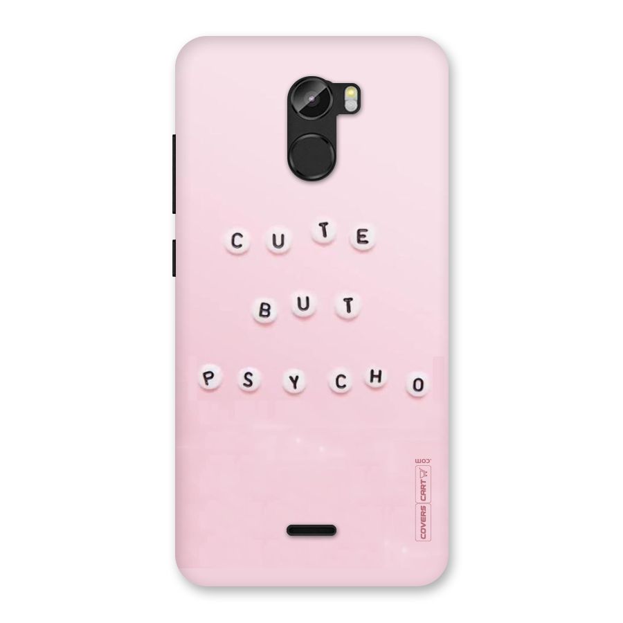 Cute But Psycho Back Case for Gionee X1