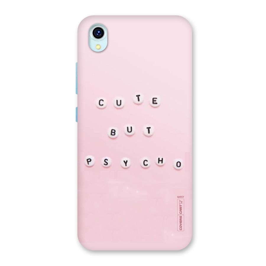 Cute But Psycho Back Case for Vivo Y1s