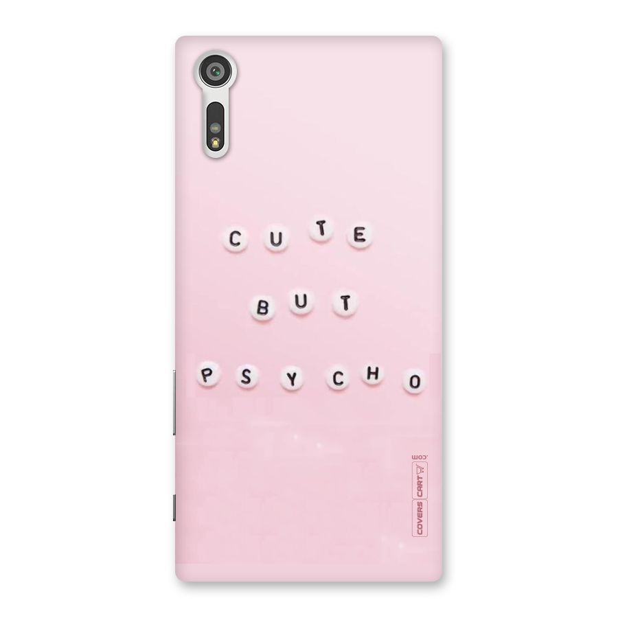 Cute But Psycho Back Case for Xperia XZ