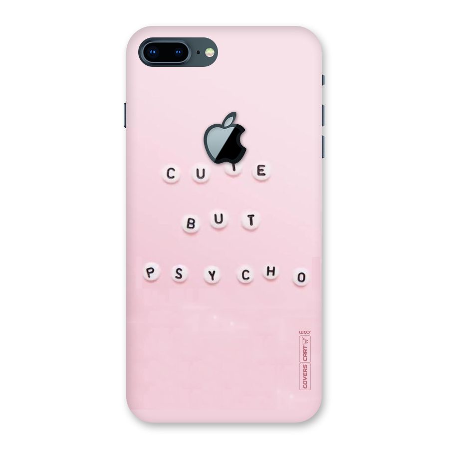 Cute But Psycho Back Case for iPhone 7 Plus Apple Cut