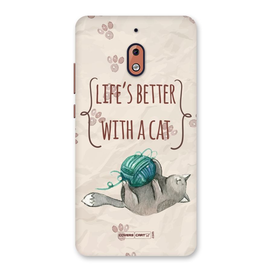 Cute Cat Back Case for Nokia 2.1