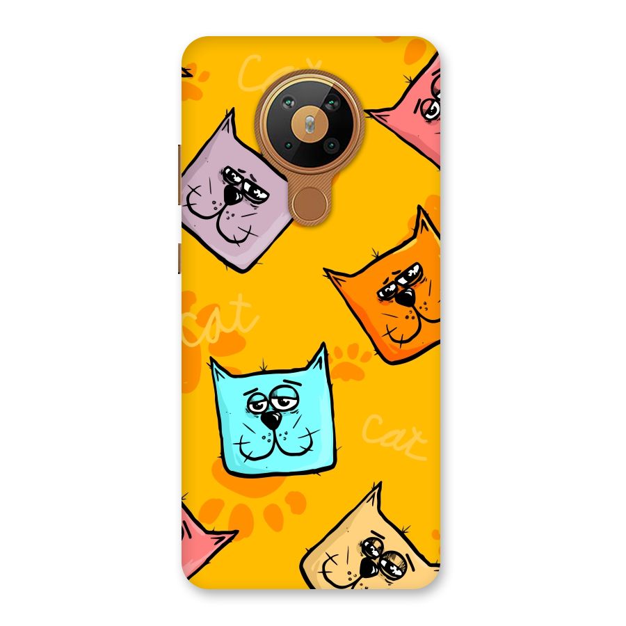 Cute Cat Pattern Back Case for Nokia 5.3