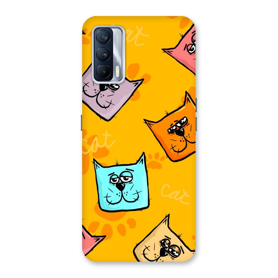 Cute Cat Pattern Back Case for Realme X7