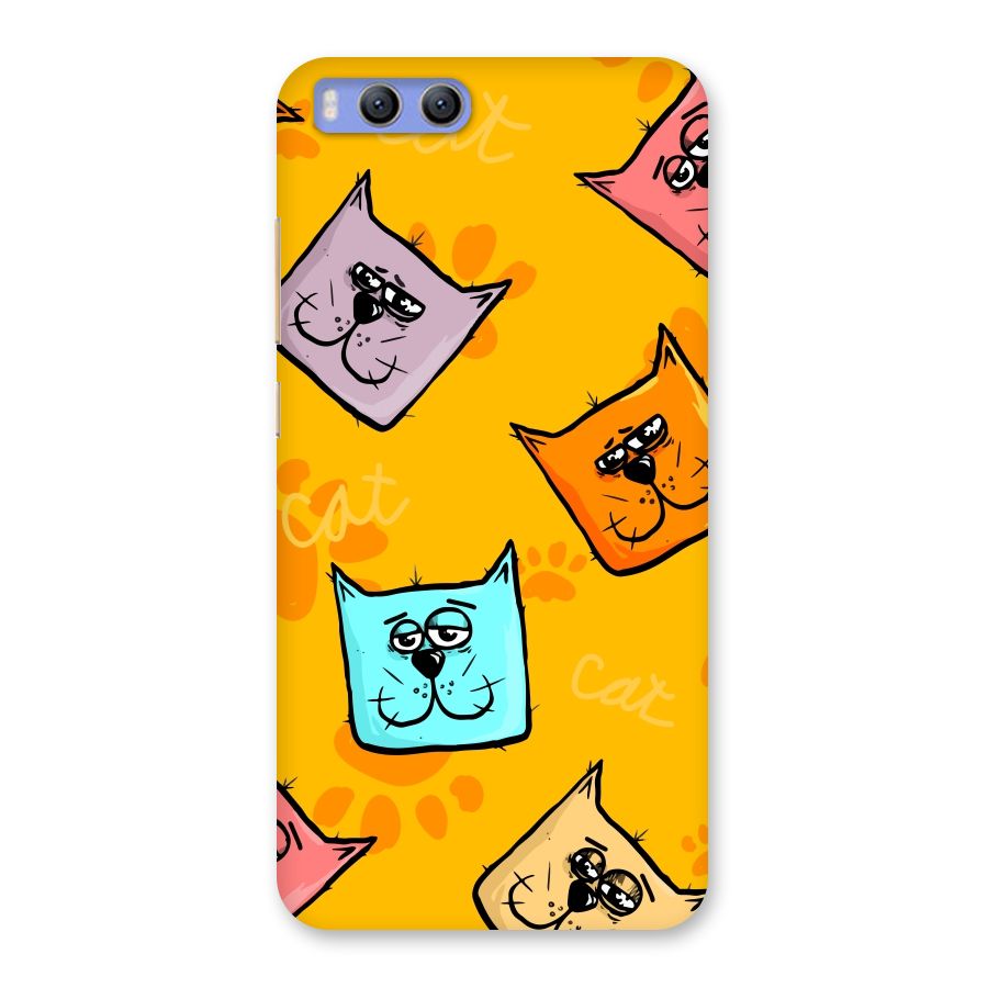Cute Cat Pattern Back Case for Xiaomi Mi 6