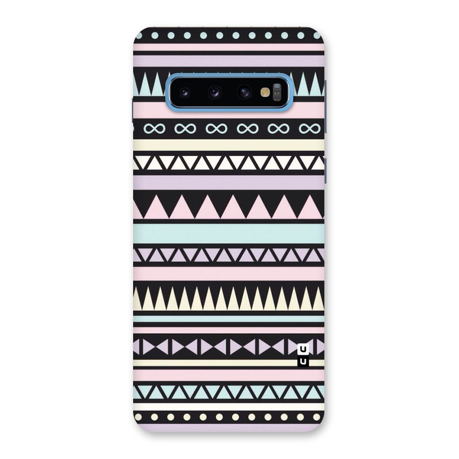 Cute Chev Pattern Back Case for Galaxy S10