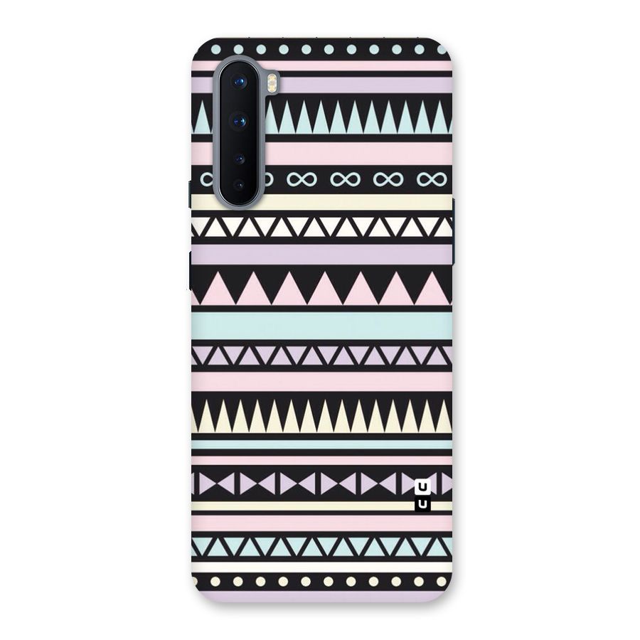 Cute Chev Pattern Back Case for OnePlus Nord