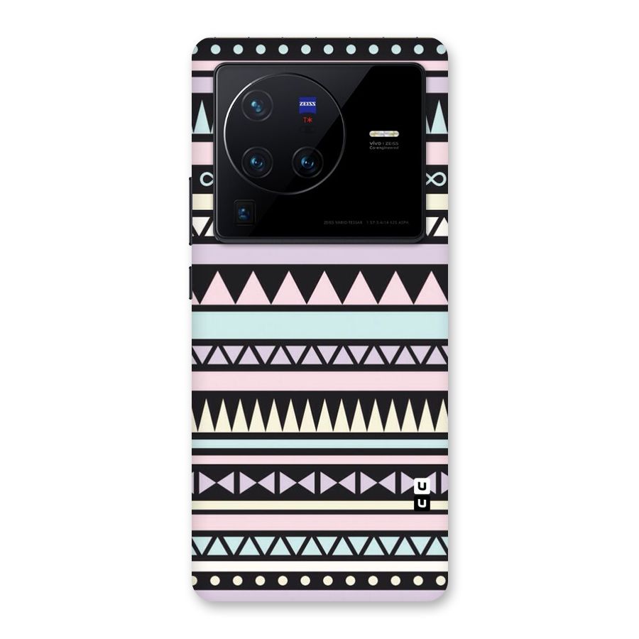 Cute Chev Pattern Back Case for Vivo X80 Pro