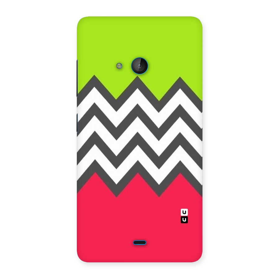 Cute Chevron Back Case for Lumia 540