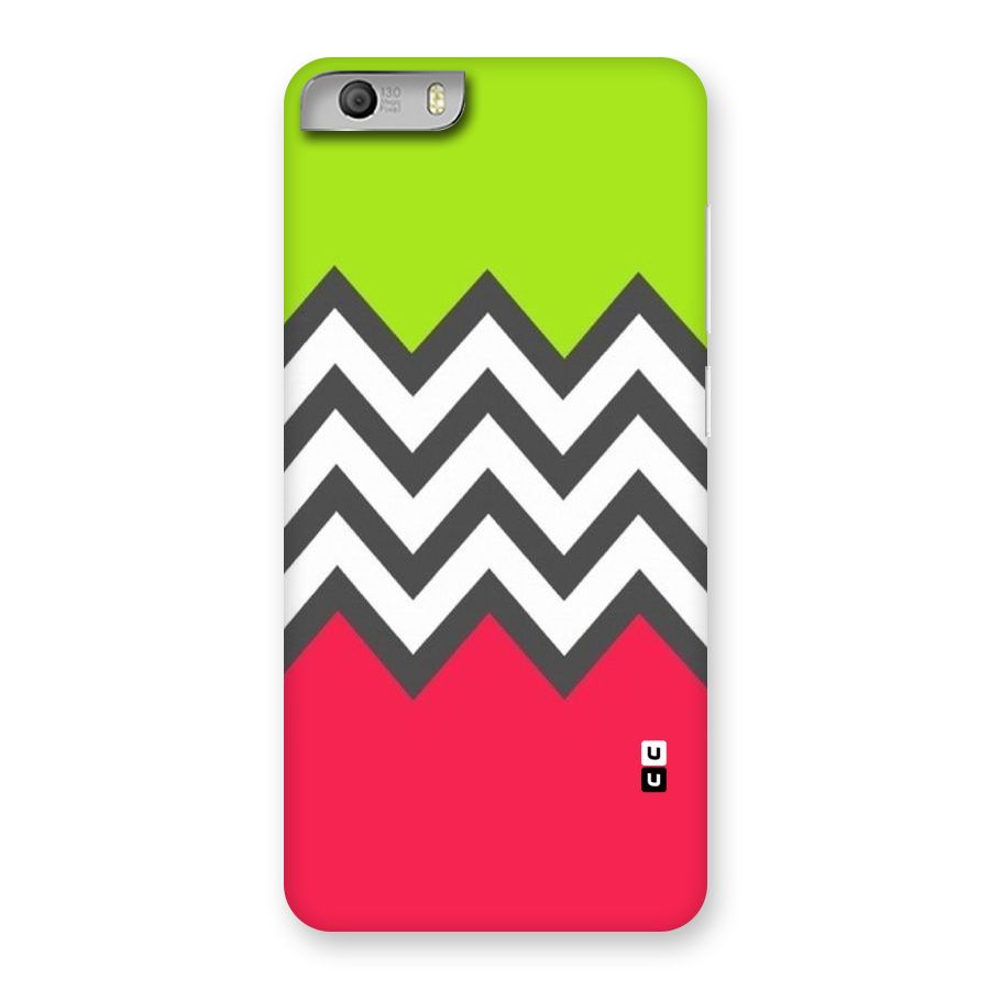 Cute Chevron Back Case for Micromax Canvas Knight 2