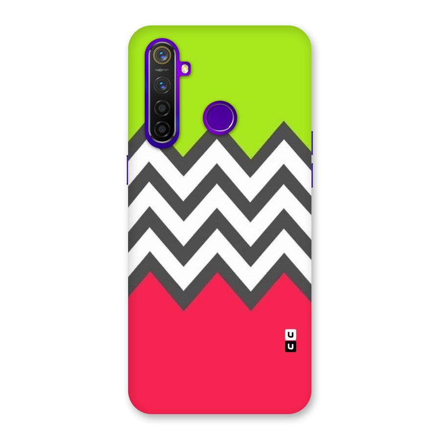 Cute Chevron Back Case for Realme 5 Pro