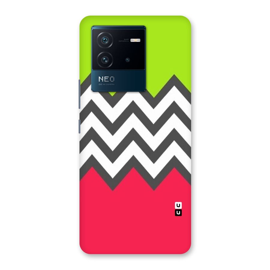 Cute Chevron Back Case for Vivo iQOO Neo 6 5G