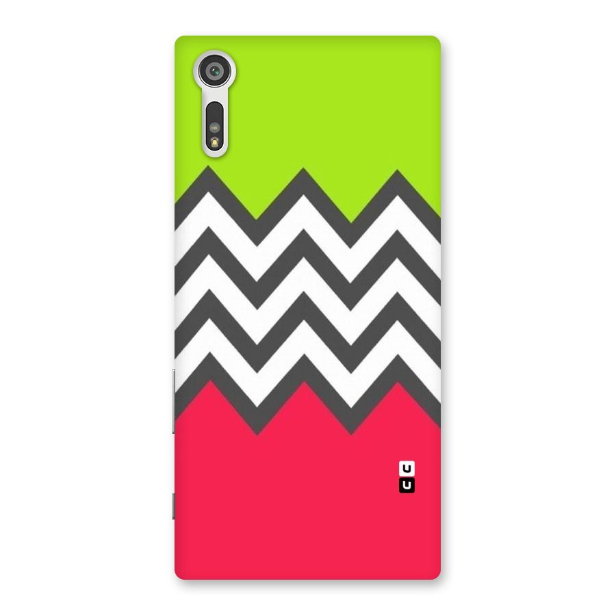 Cute Chevron Back Case for Xperia XZ