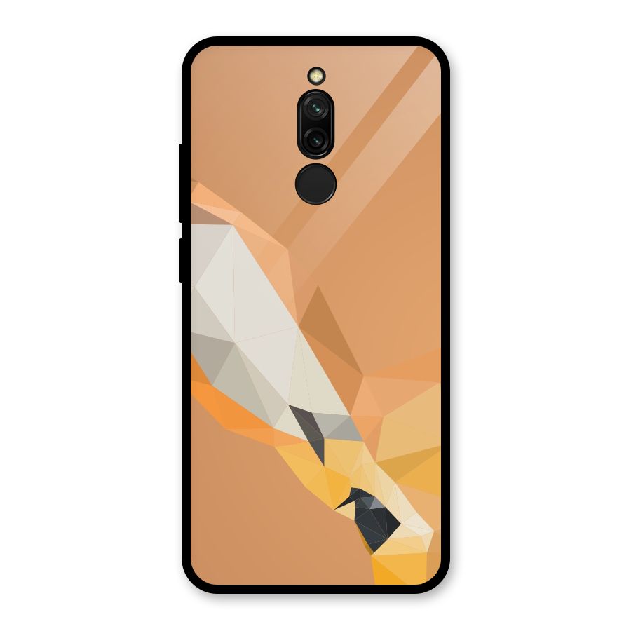 Cute Deer Glass Back Case for Redmi 8